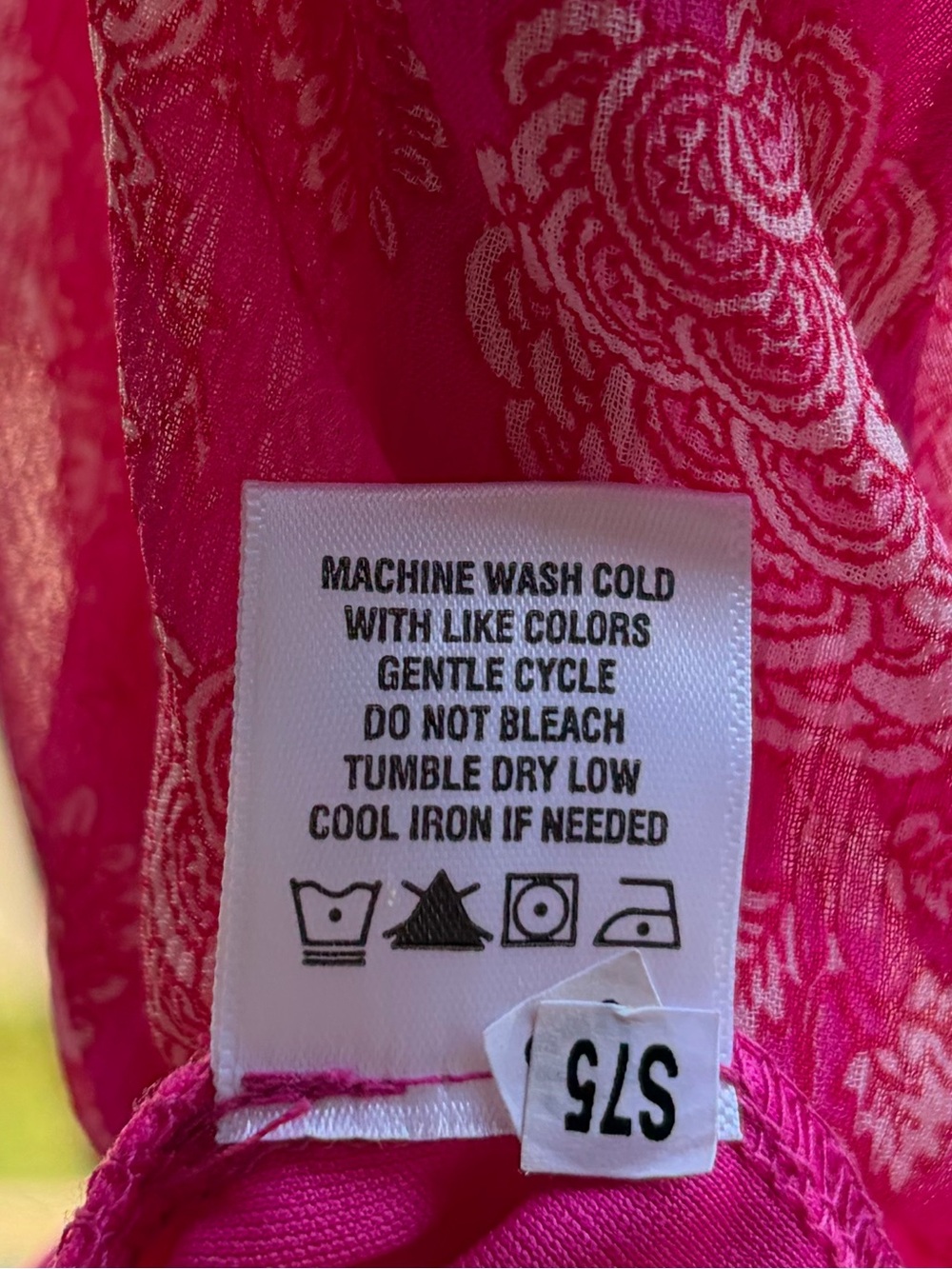 🆕💖MSK Pink Floral Chiffon Maxi Dress Size M Flutter Boho Romantic Wedding Guest - Picture 17 of 17